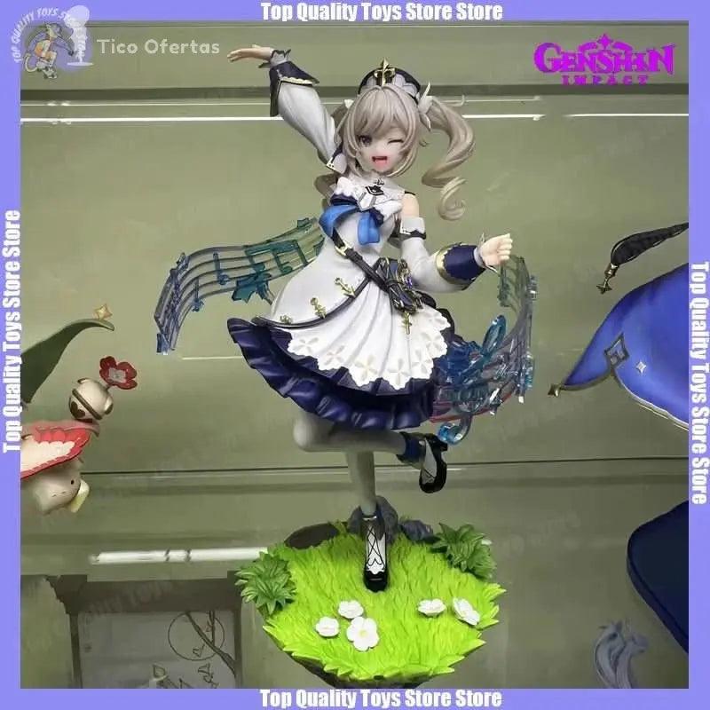 21cm Genshin Impact Barbara Figures Gunnhildr Figure Kawaii Cute Anime Figurine Statue Model Doll Collectible Decoration Gifts - Tico Ofertas 