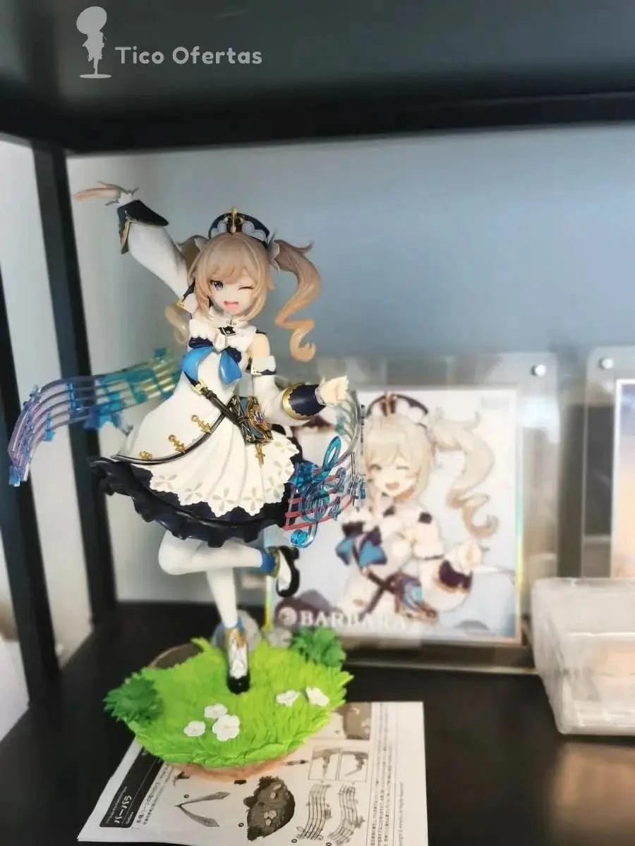 21cm Genshin Impact Barbara Figures Gunnhildr Figure Kawaii Cute Anime Figurine Statue Model Doll Collectible Decoration Gifts - Tico Ofertas 