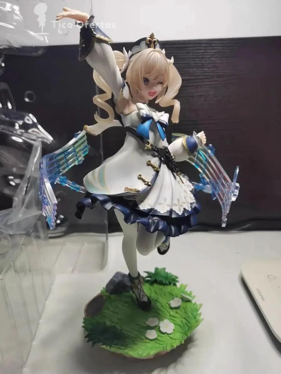 21cm Genshin Impact Barbara Figures Gunnhildr Figure Kawaii Cute Anime Figurine Statue Model Doll Collectible Decoration Gifts - Tico Ofertas 