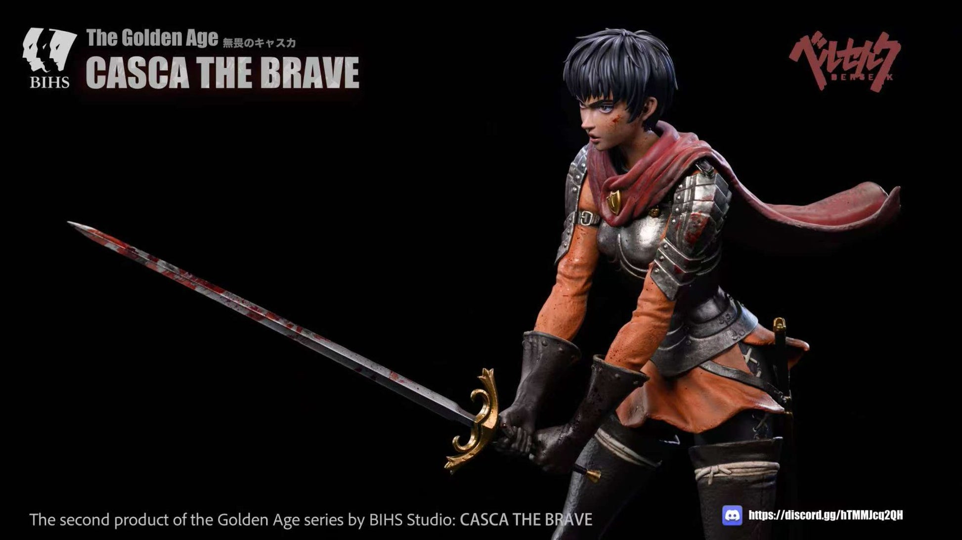 Black Figura Berserk | Casca | BIHS Studio | tienda anime | Tico Ofertas