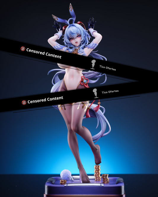 Estatuilla Genshin Impact | Ganyu Rabbit Ears | Genius Bee Studio | Tienda Anime Costa Rica | Tico Ofertas Genius Bee Studio
