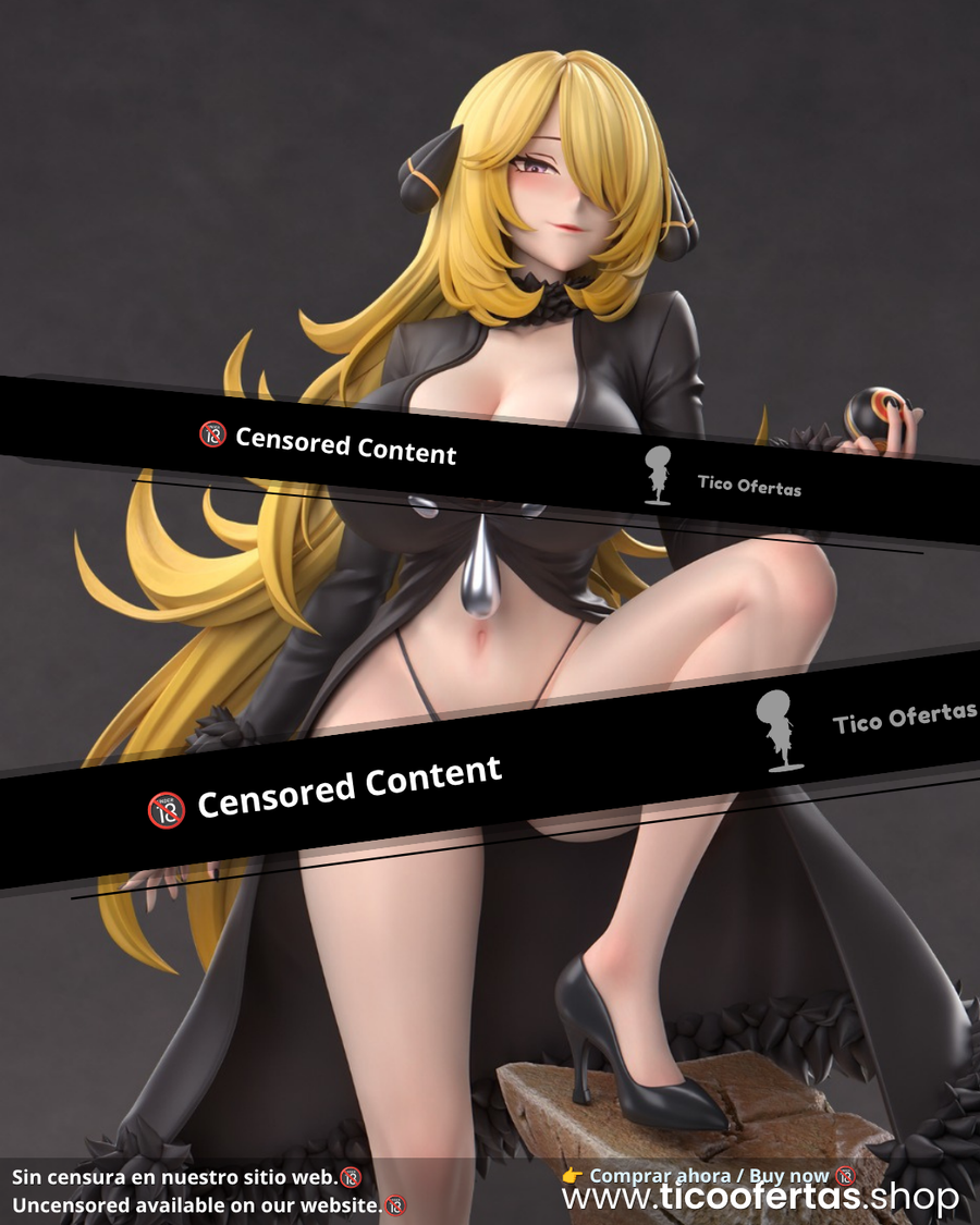 Estatuilla Pokémon | Cynthia – Goddess Trainer Series | GZ Studio | Tienda Anime | Tico Ofertas