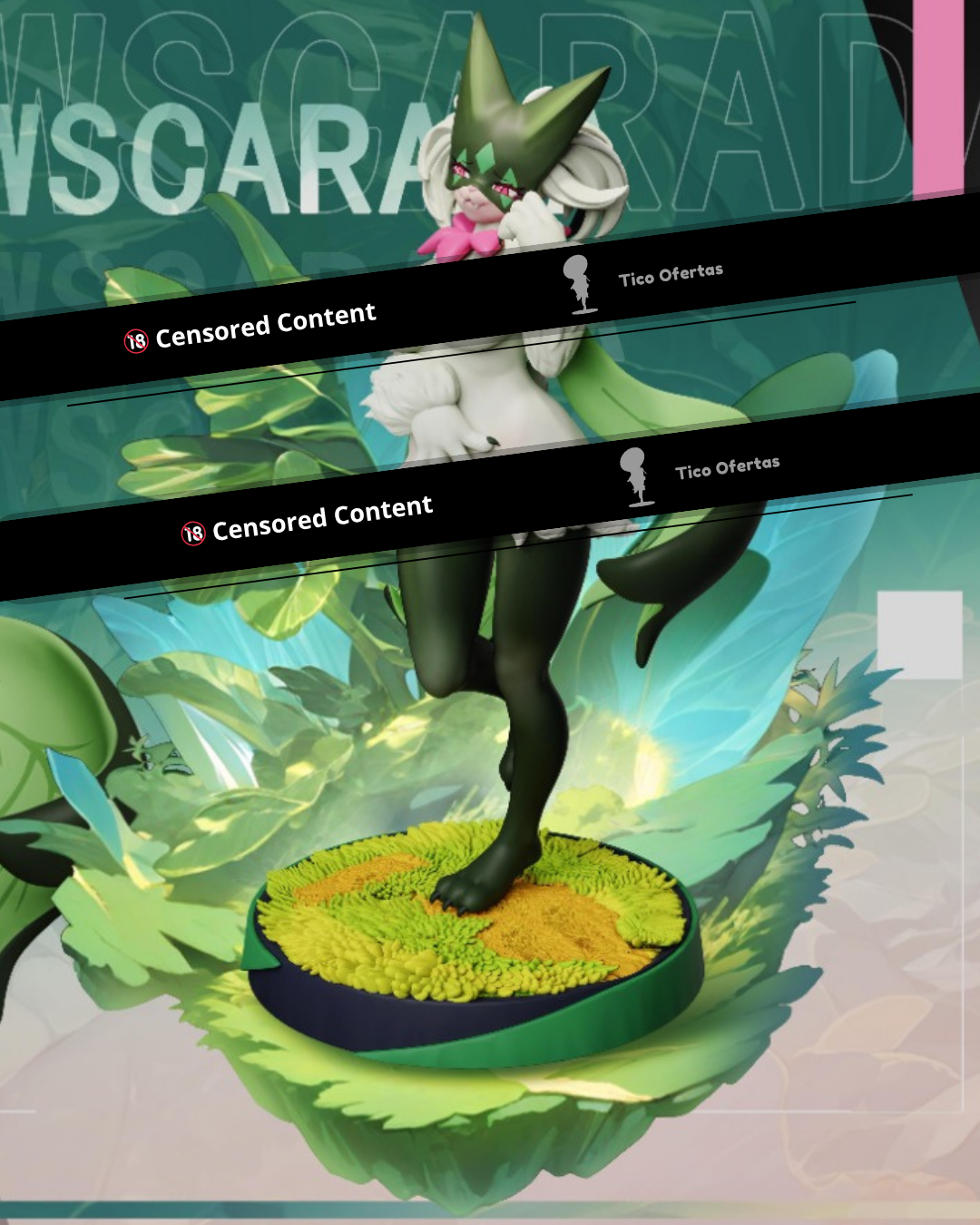 Estatuilla Pokémon | Meowscarada | Miroro Studio | Tienda Anime | Tico Ofertas