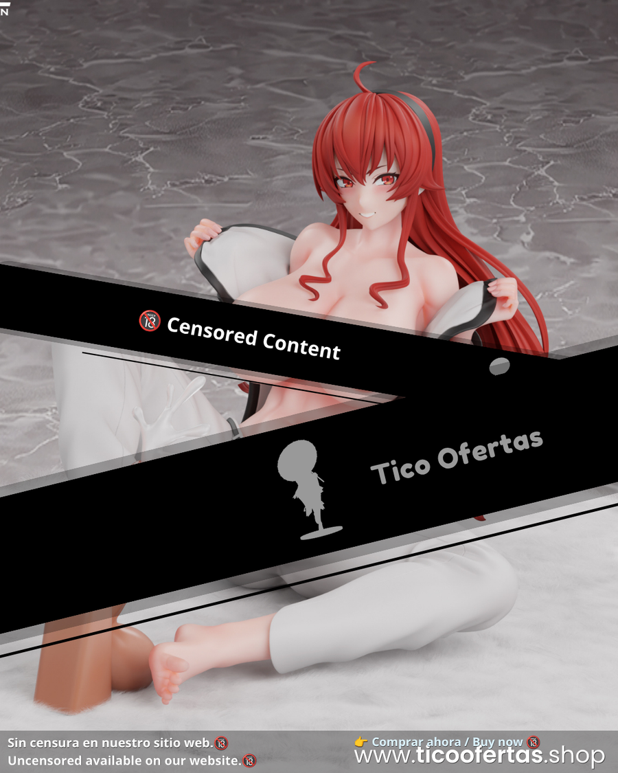 Estatuilla Mushoku Tensei: Jobless Reincarnation | Eris Boreas Greyrat & Ghislaine Dedoldia | CROWN Studio | Tienda Anime | Tico Ofertas