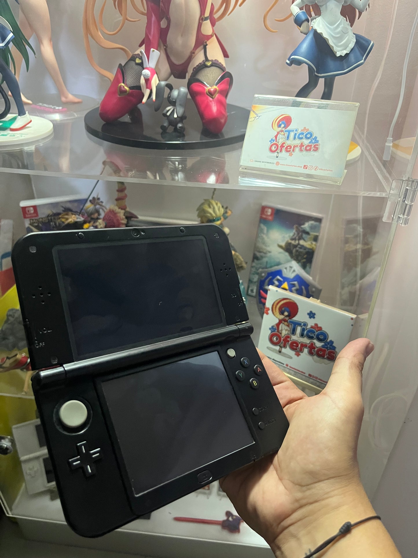 Dark Slate Gray New Nintendo 3DS Zelda Ocarina of Time – 25th Anniversary Edition | Consola Coleccionist