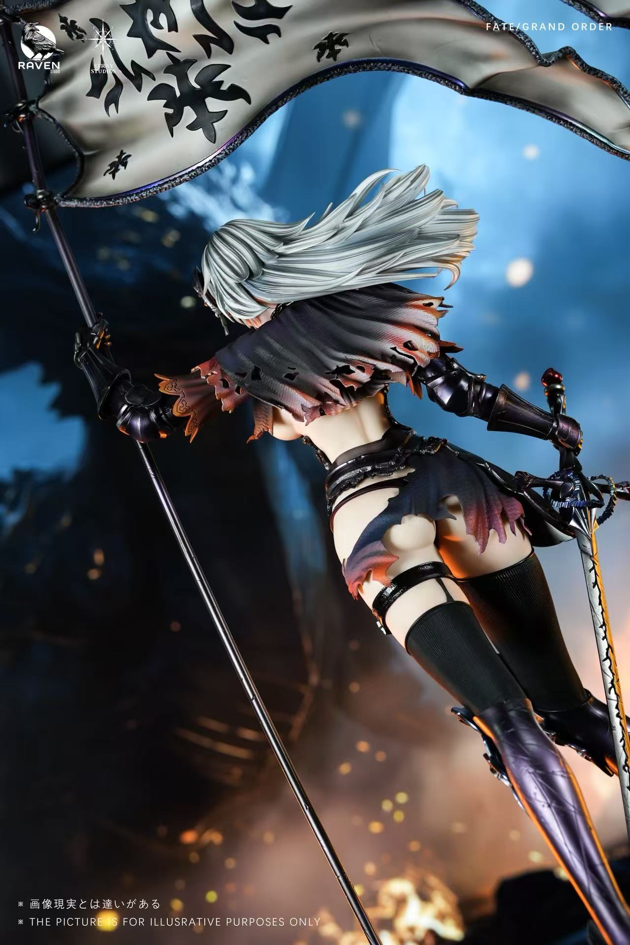 Dark Gray Estatuilla Fate Series | Jeanne d’Arc (Alter) | Tienda Anime | Tico Ofertas