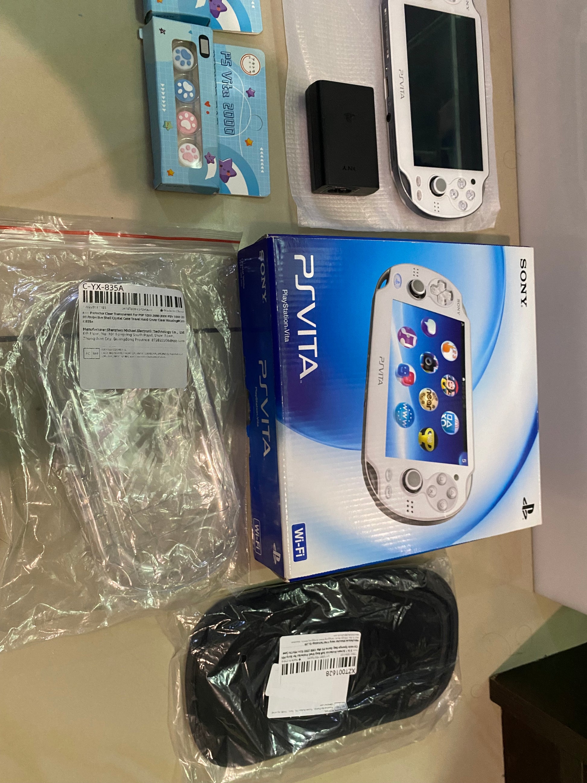 Rosy Brown PlayStation Vita PCH‑1000 ZA02 Crystal Blanco