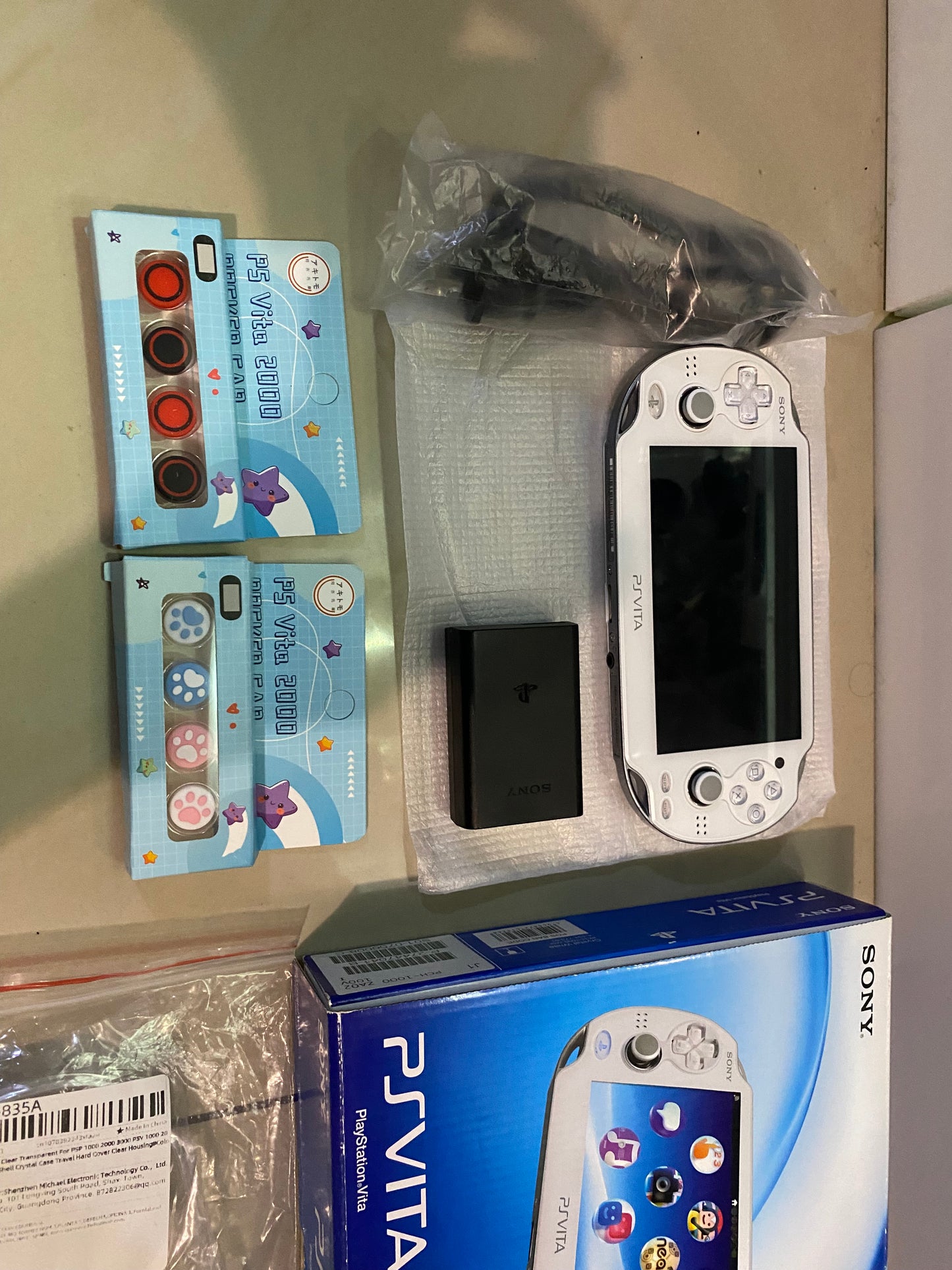 Rosy Brown PlayStation Vita PCH‑1000 ZA02 Crystal Blanco