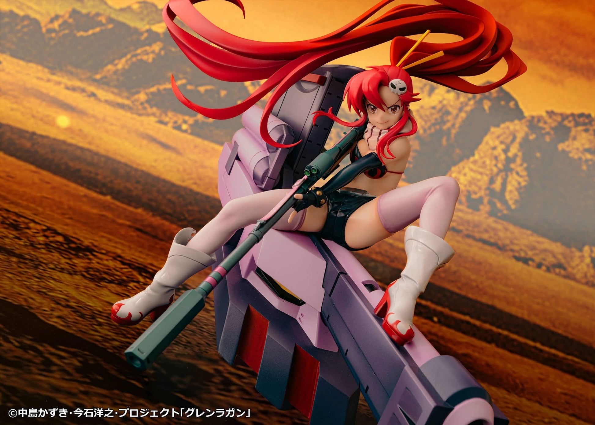 Sienna Estatuilla Gurren Lagann | Yoko & Yoko M Tank | Proof | Tico Ofertas