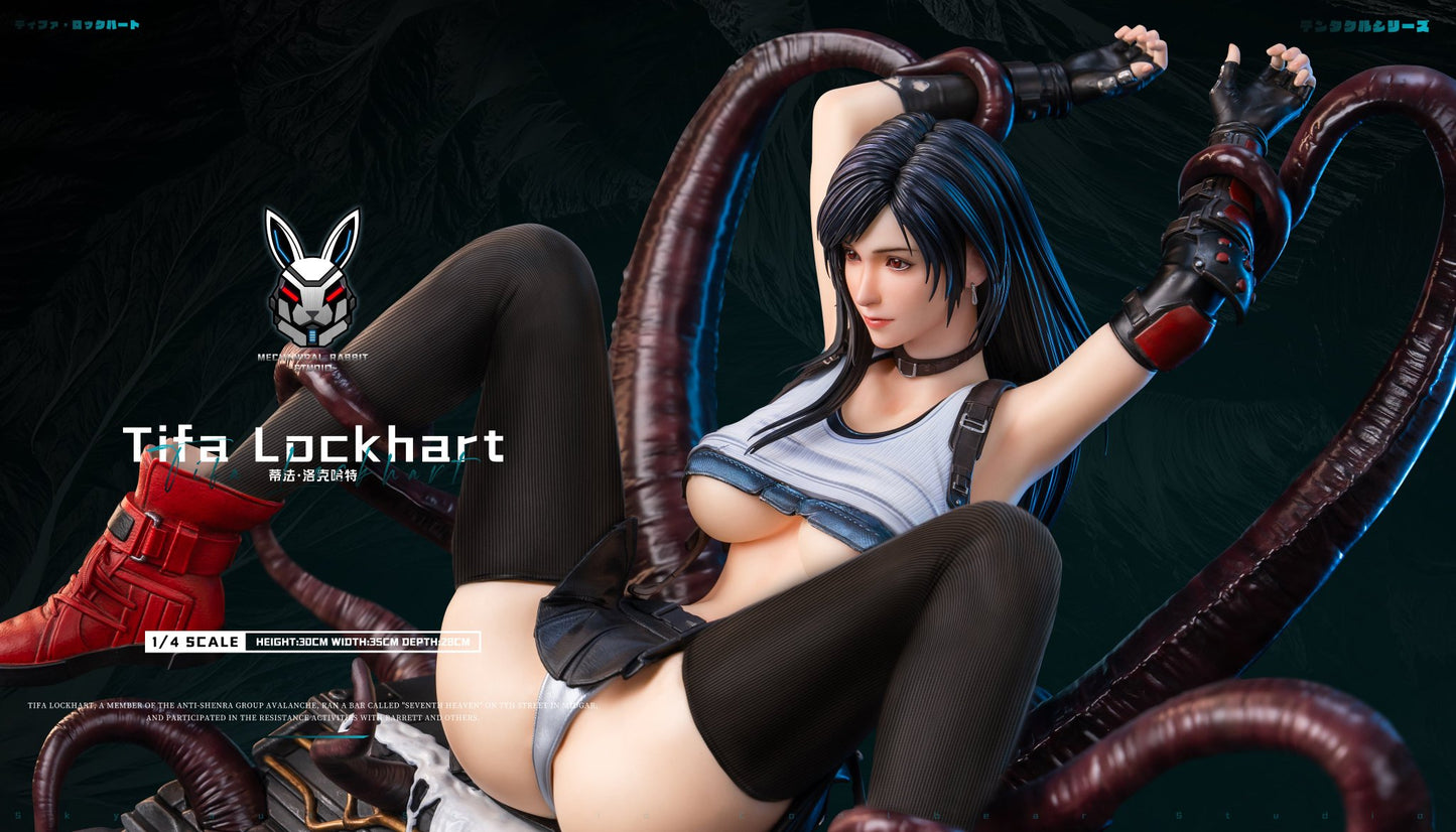 Black Estatuilla  Final Fantasy | Tifa Lockhart – Bound Ver. | Mechanical Rabbit Studio | Tico Ofertas