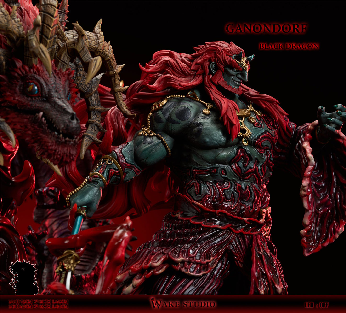 Black Estatuilla The Legend of Zelda | Ganondorf | Tienda Anime | Tico Ofertas