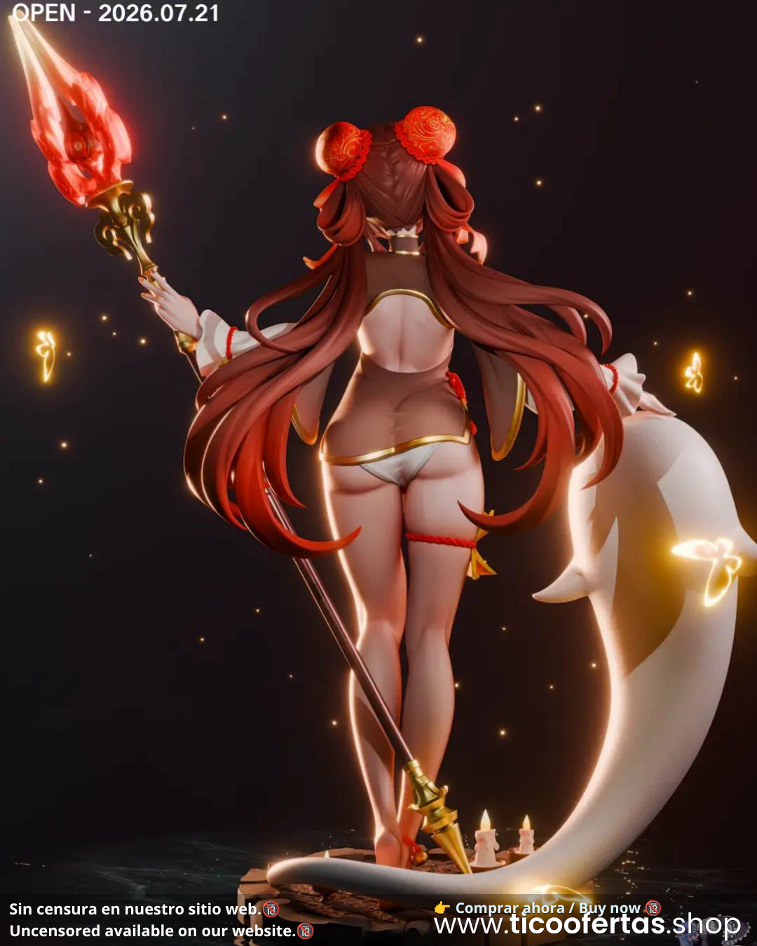 Estatuilla Genshin Impact | Hu Tao | Tanoshii Studio | Tienda Anime | Tico Ofertas