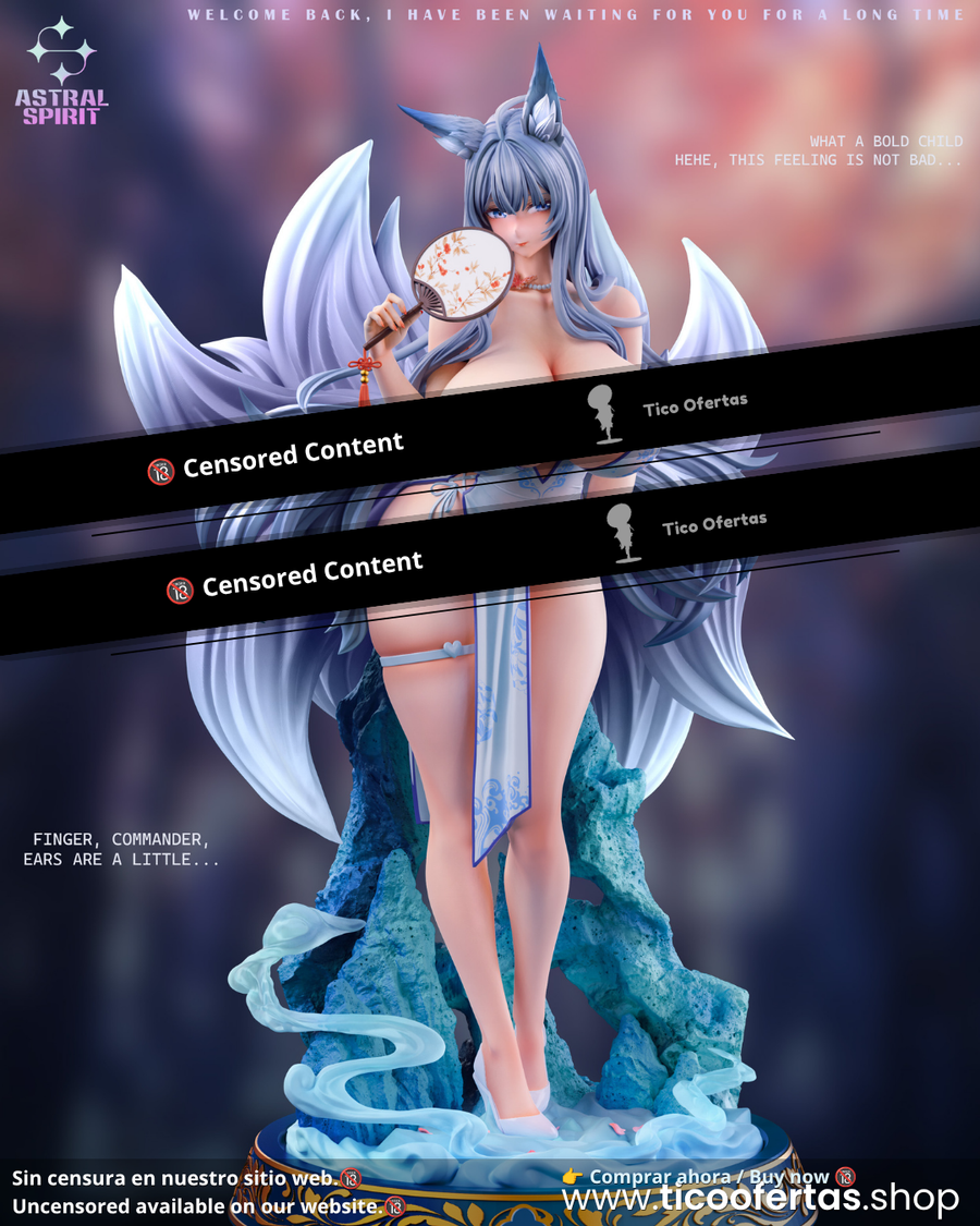 Estatuilla Azur Lane | Shinano X Musashi Cheongsam | AstralSpirit Studio | Tienda Anime | Tico Ofertas