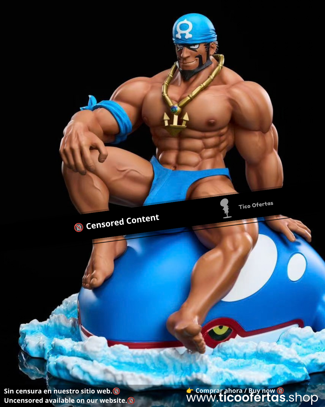 Estatuilla Pokémon | Archie X Kyogre | TusK Studio | Tienda Anime | Tico Ofertas