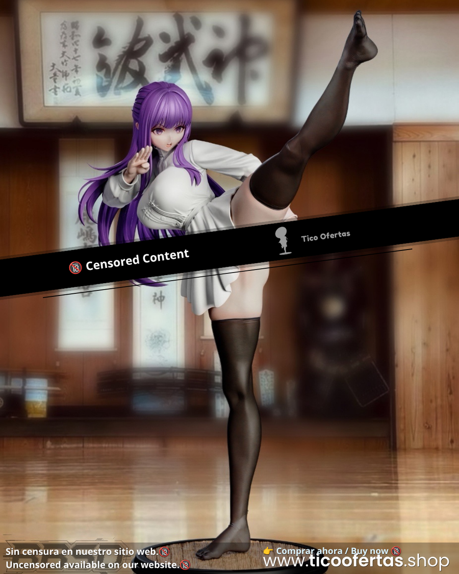 Estatuilla Frieren: Más allá del final del viaje | Fern – Chica Kung Fu | BBSD Studio | Tienda Anime | Tico Ofertas