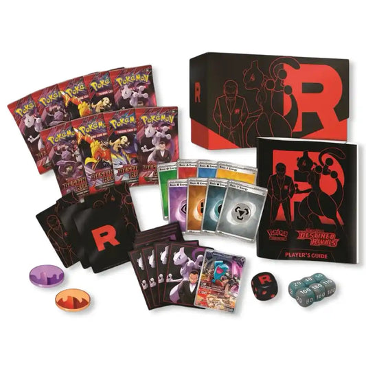 Pokémon TCG | Elite Trainer Box Rivales Destinados | The Pokémon Company | Team Rocket Wobbuffet Edition | Tico Ofertas Costa Rica The Pokémon Company