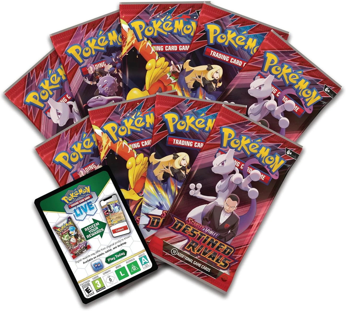 Pokémon TCG | Elite Trainer Box Rivales Destinados | The Pokémon Company | Team Rocket Wobbuffet Edition | Tico Ofertas Costa Rica The Pokémon Company
