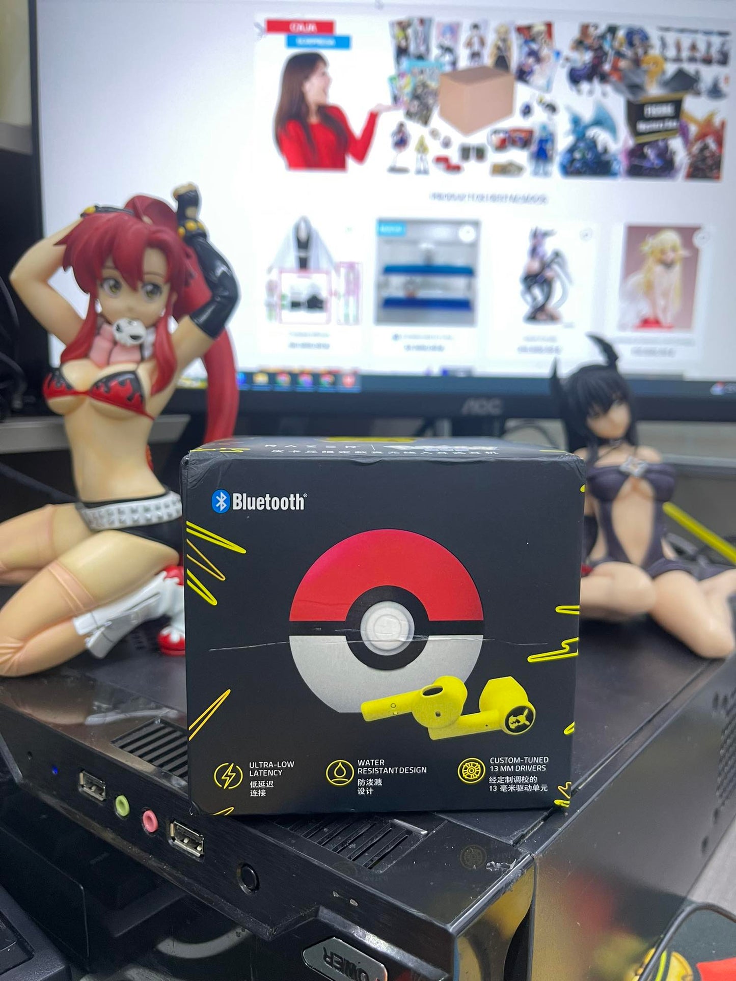 Audifonos Inalámbricos Razer Pokémon Pikachu - Bluetooth TWS con Diseño Pokeball | Tienda Anime Costa Rica - Tico Ofertas