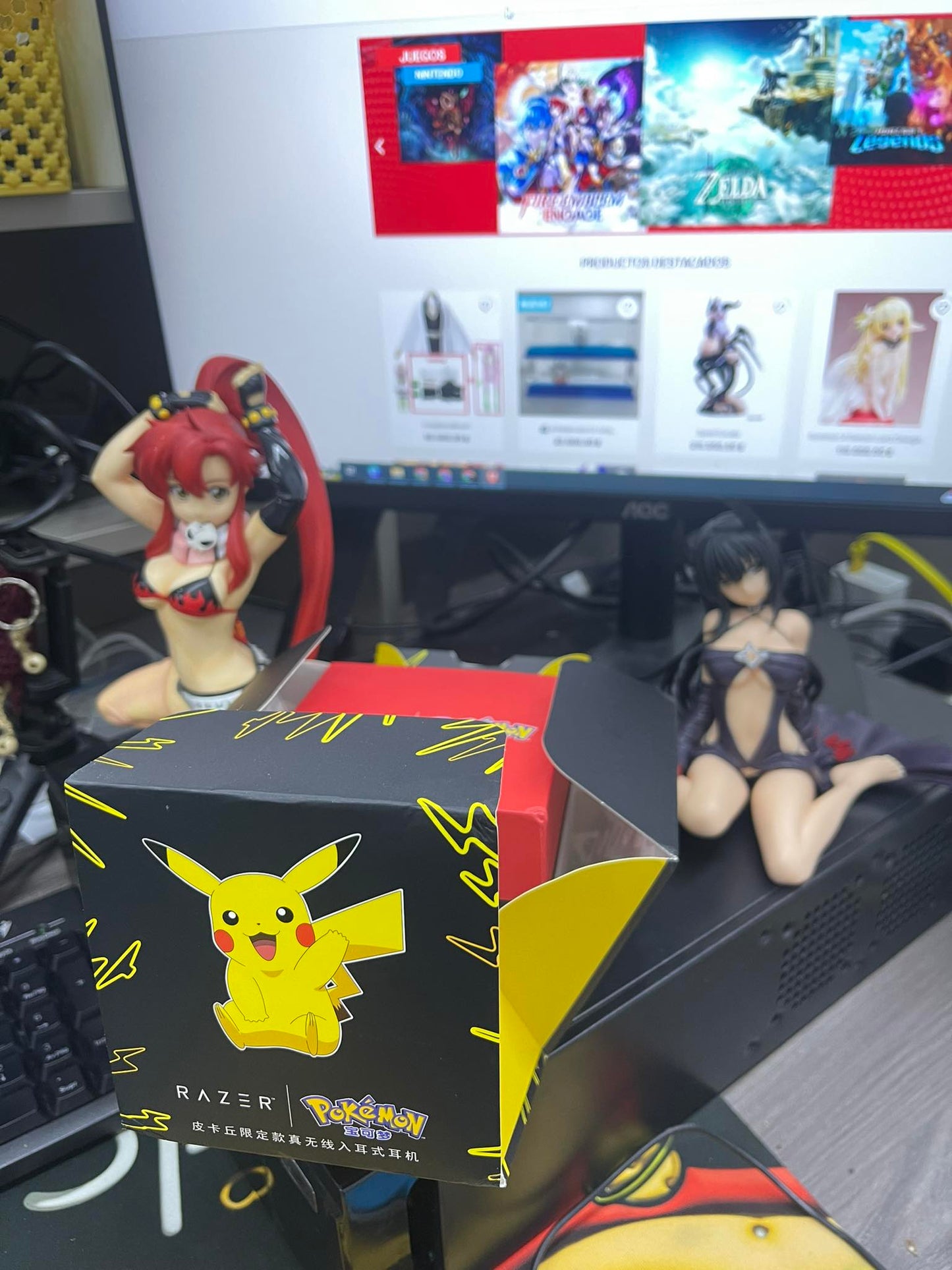 Audifonos Inalámbricos Razer Pokémon Pikachu - Bluetooth TWS con Diseño Pokeball | Tienda Anime Costa Rica - Tico Ofertas