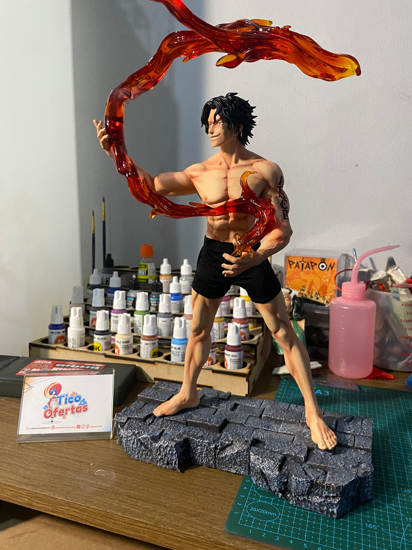 Figura  Tokyo Cold Studio - One Piece: Airplane Ace  | Figuras Anime Costa Rica, Modelo Coleccionable Premium  | Tico ofertas