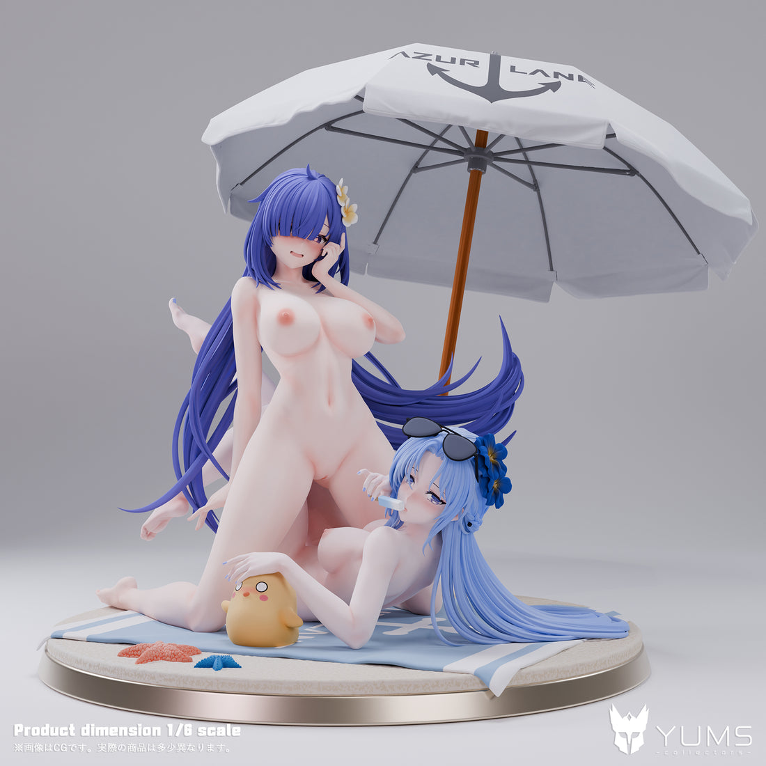 Figura Azur Lane | Alsace &amp; Mogador | YUMS-Collectors Studio | Estatua GK 1/6 | Tico Ofertas