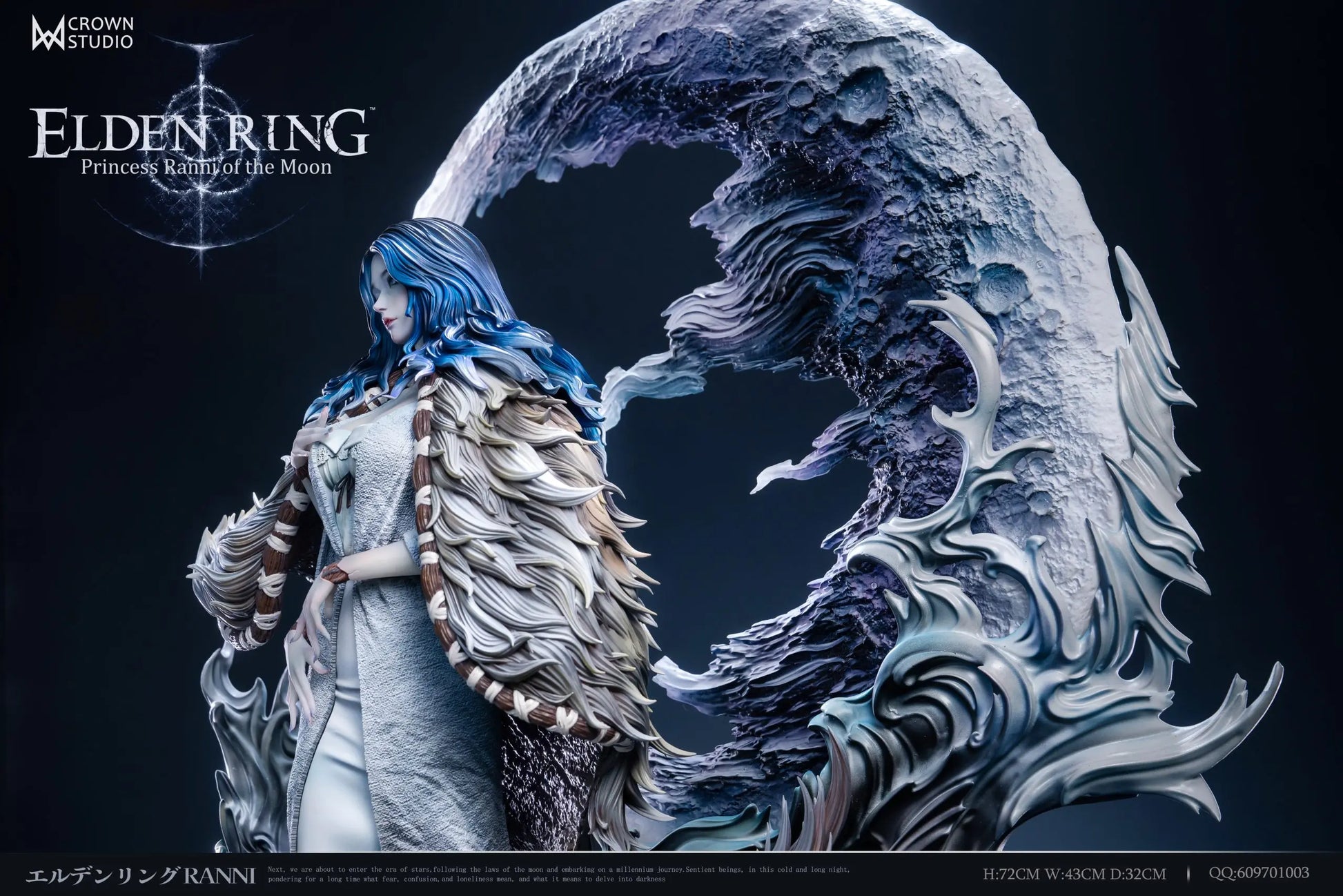 Gray Estatuilla  Elden Ring | Ranni | Crown Studio | Versión LED 1/4 | Tienda Anime Online  | Tico Ofertas