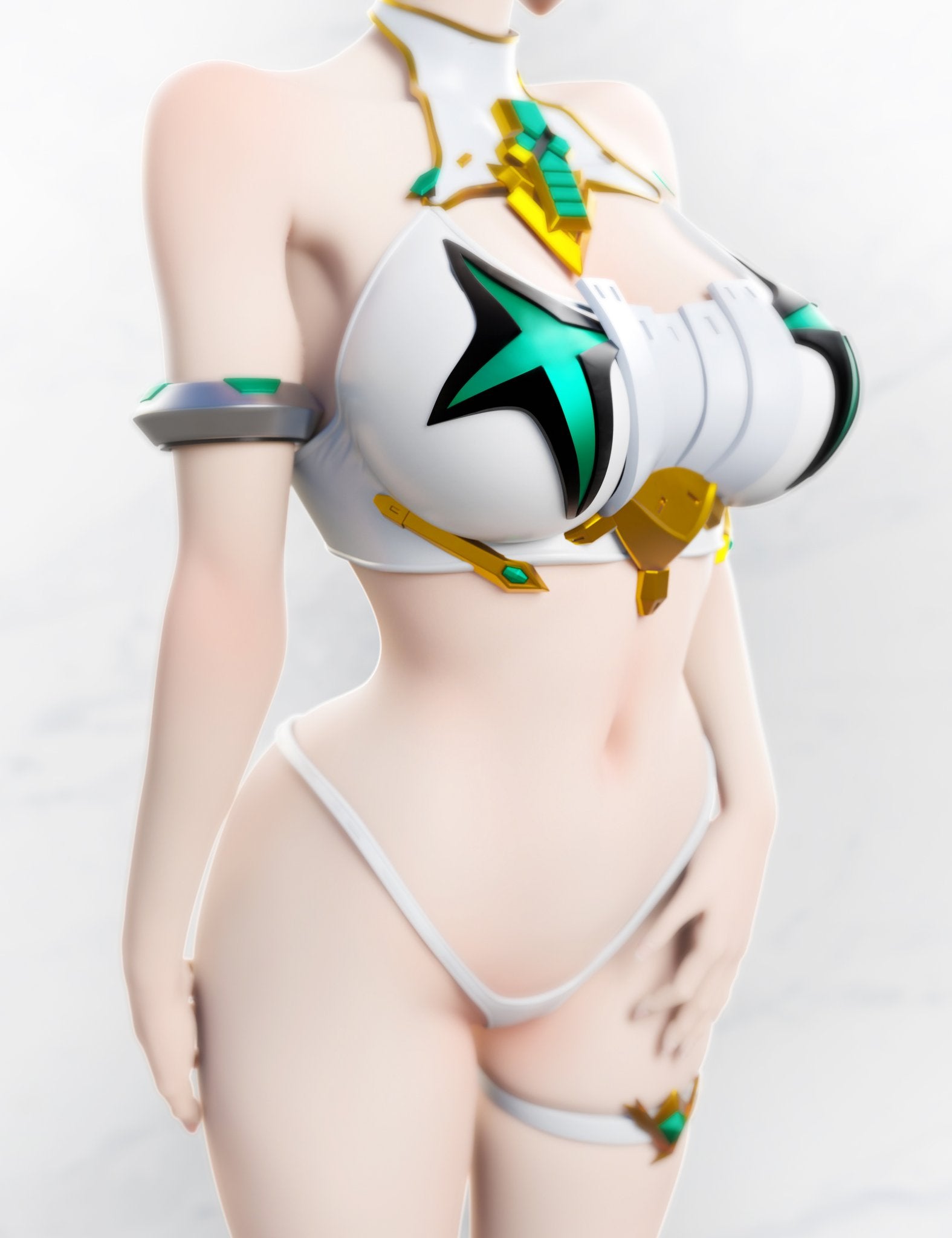 Antique White Estatuilla Xenoblade | Mythra & Pyra – Tienda Anime | SY Studio | Tico Ofertas