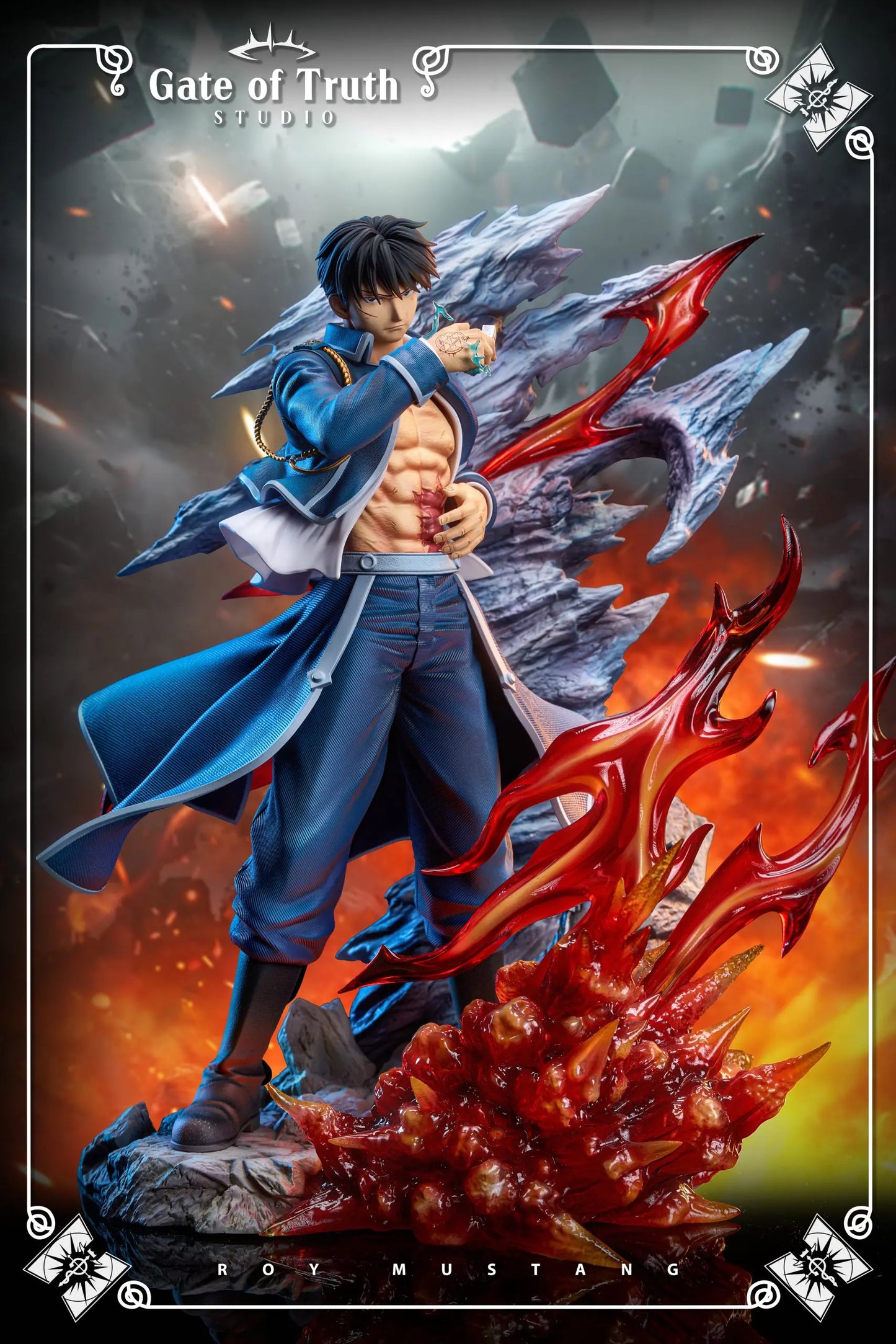 Figura Fullmetal Alchemist | Roy Mustang | Gate of Truth Studio | Tienda Anime | Tico Ofertas