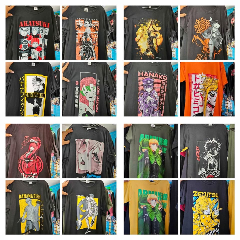 Playeras de Anime y K-Pop | Estilos únicos en Costa Rica Tienda Anime | Tico Ofertas