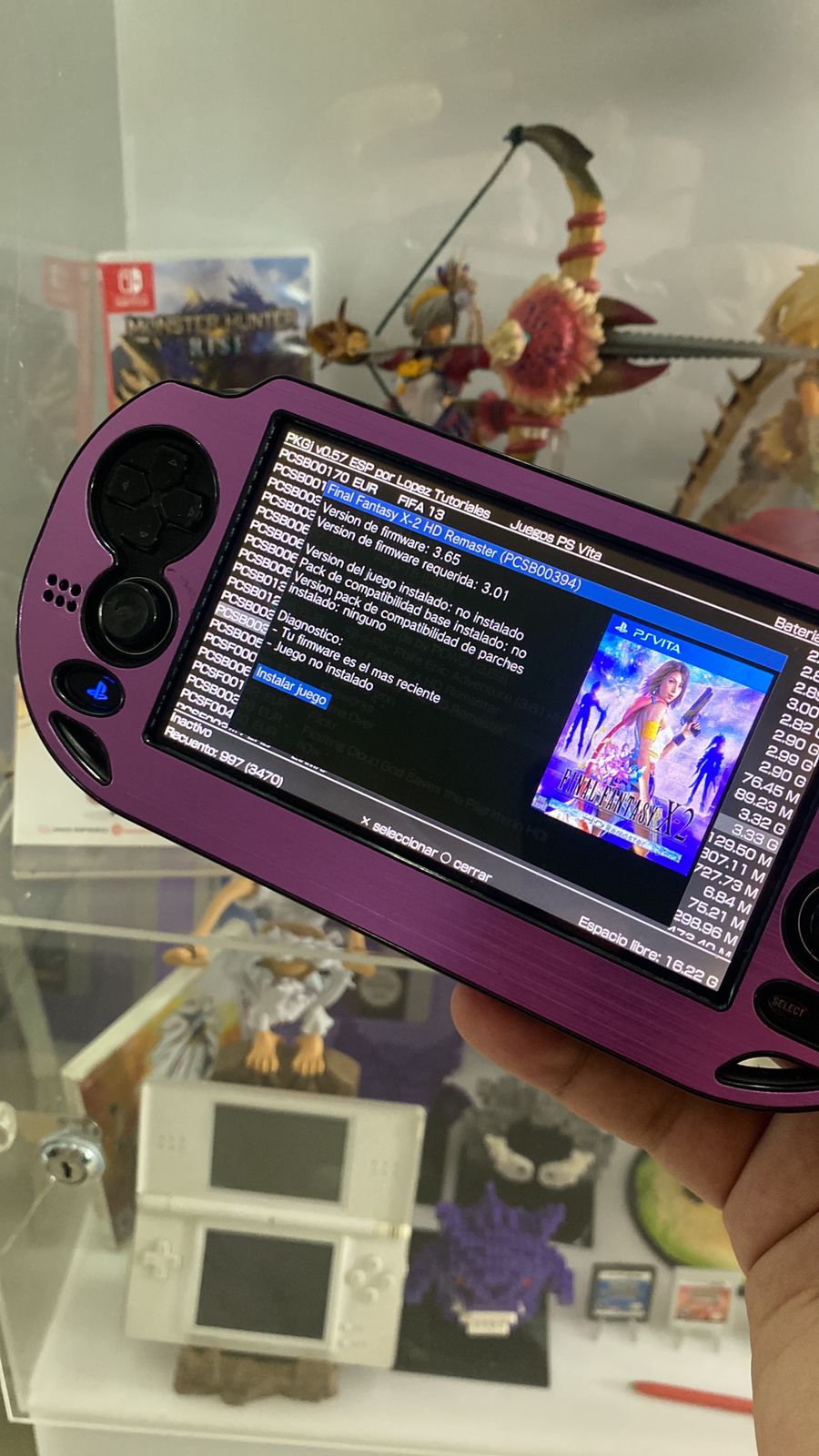 Dim Gray PS Vita Slim y PS Vita Fat OLED – Consolas Portátiles en Excelente Estado