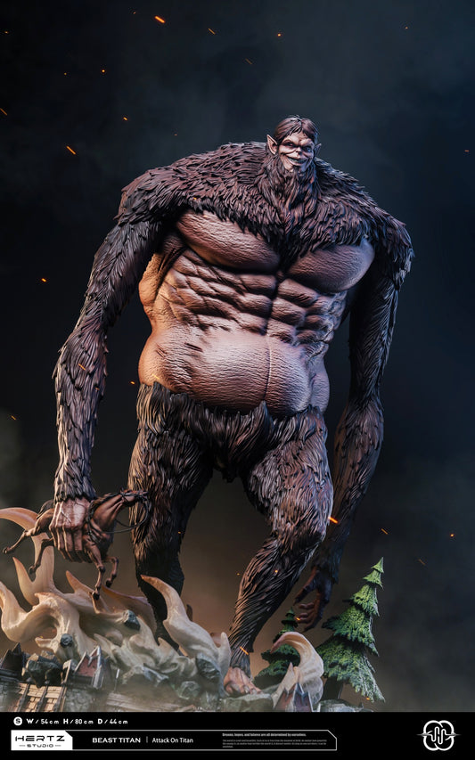 Descubre la Imponente Figura de Zeke Jaeger - Beast Titan de Hertz Studio | Figuras Anime Costa Rica, Inspirada en Attack on Titan