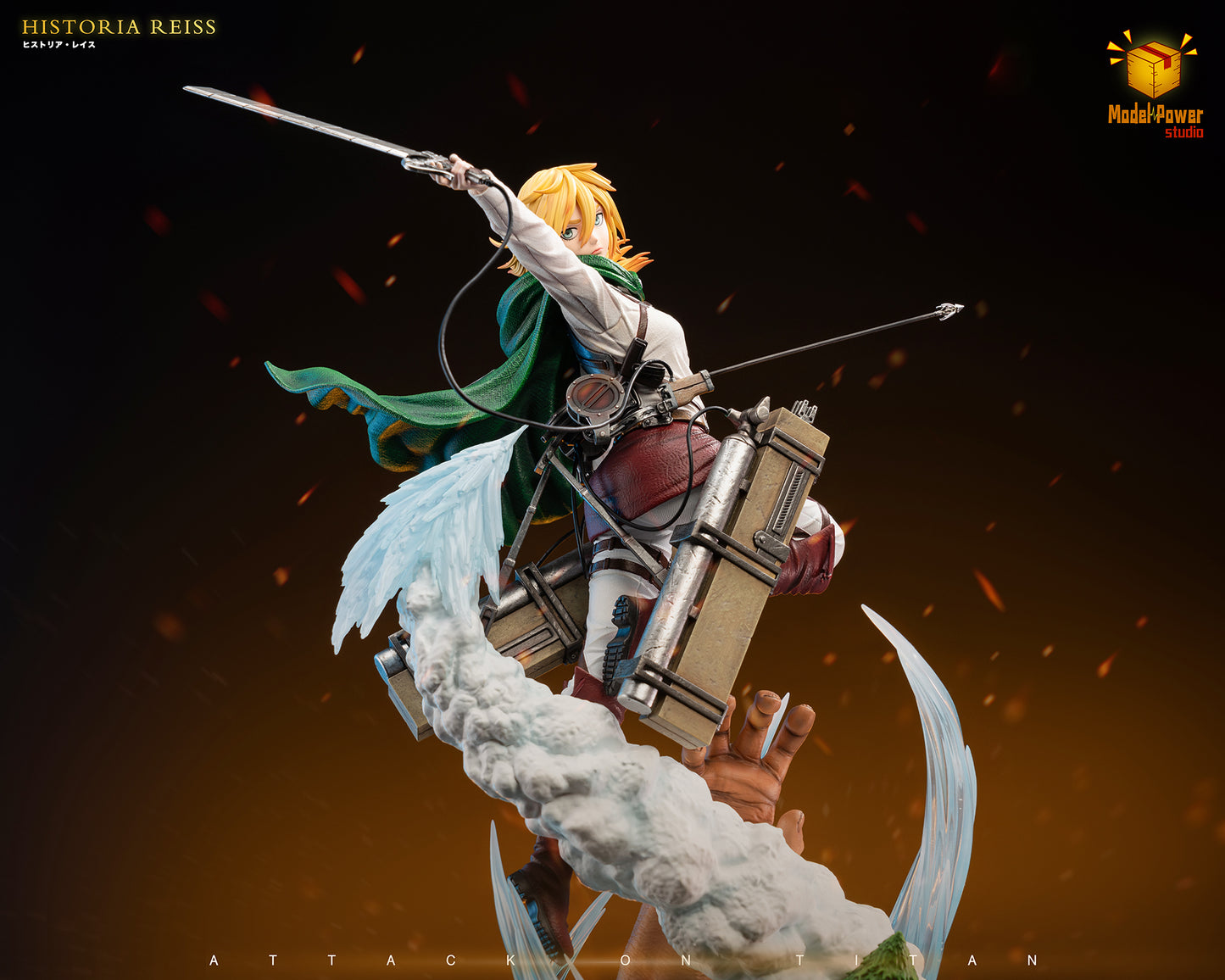 figura de Historia Reiss de Model Power Studio, inspirada en Attack on Titan, perfecta para los fanáticos de la serie y los coleccionistas de figuras GK. | Figuras Anime Costa Rica