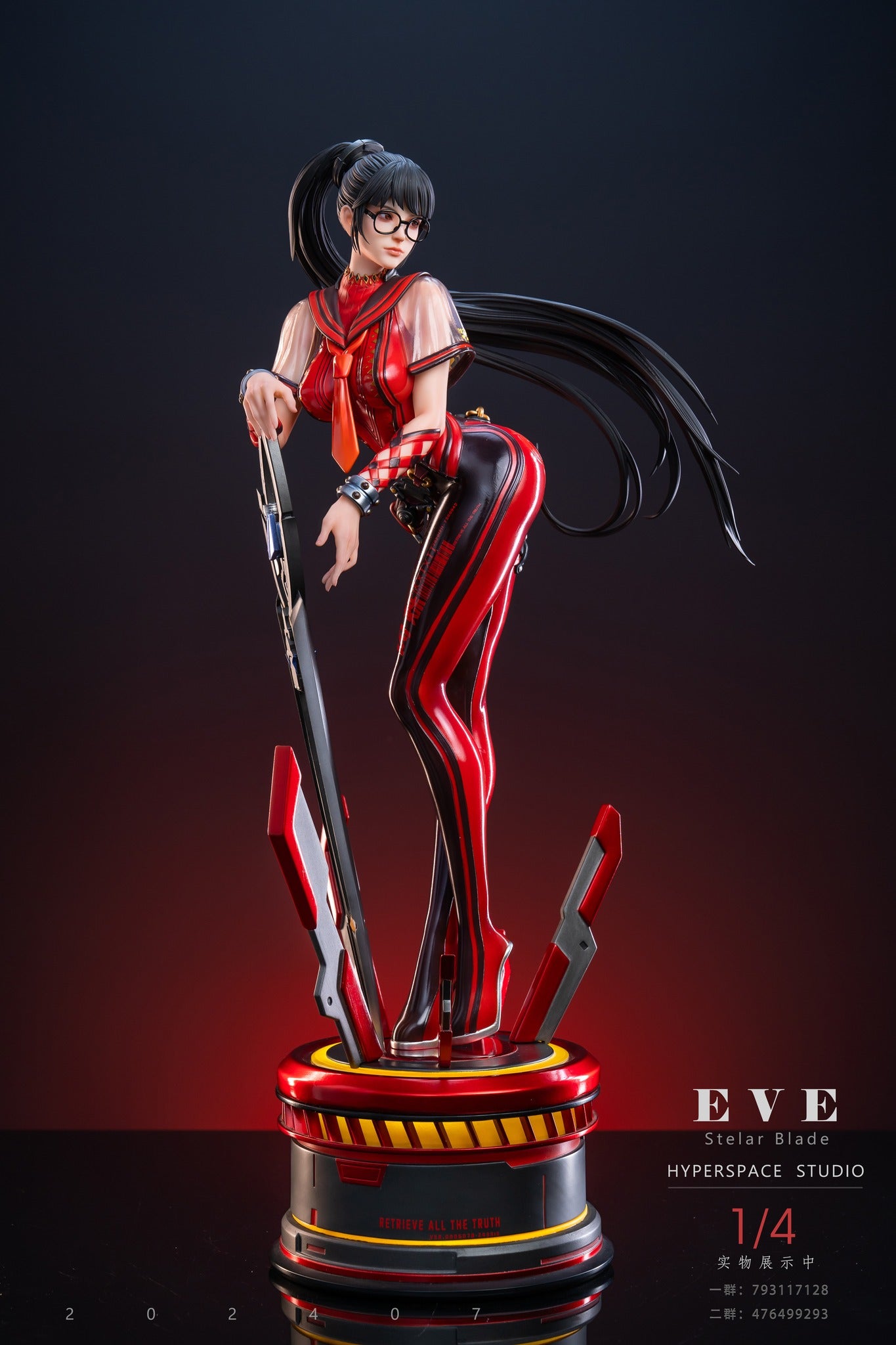 Figura de  EVE 1/4 Hyperspace Studio, ideal para los fans de Stellar Blade y coleccionistas de figuras GK! Tienda Anime Costa Rica | Tico Ofertas