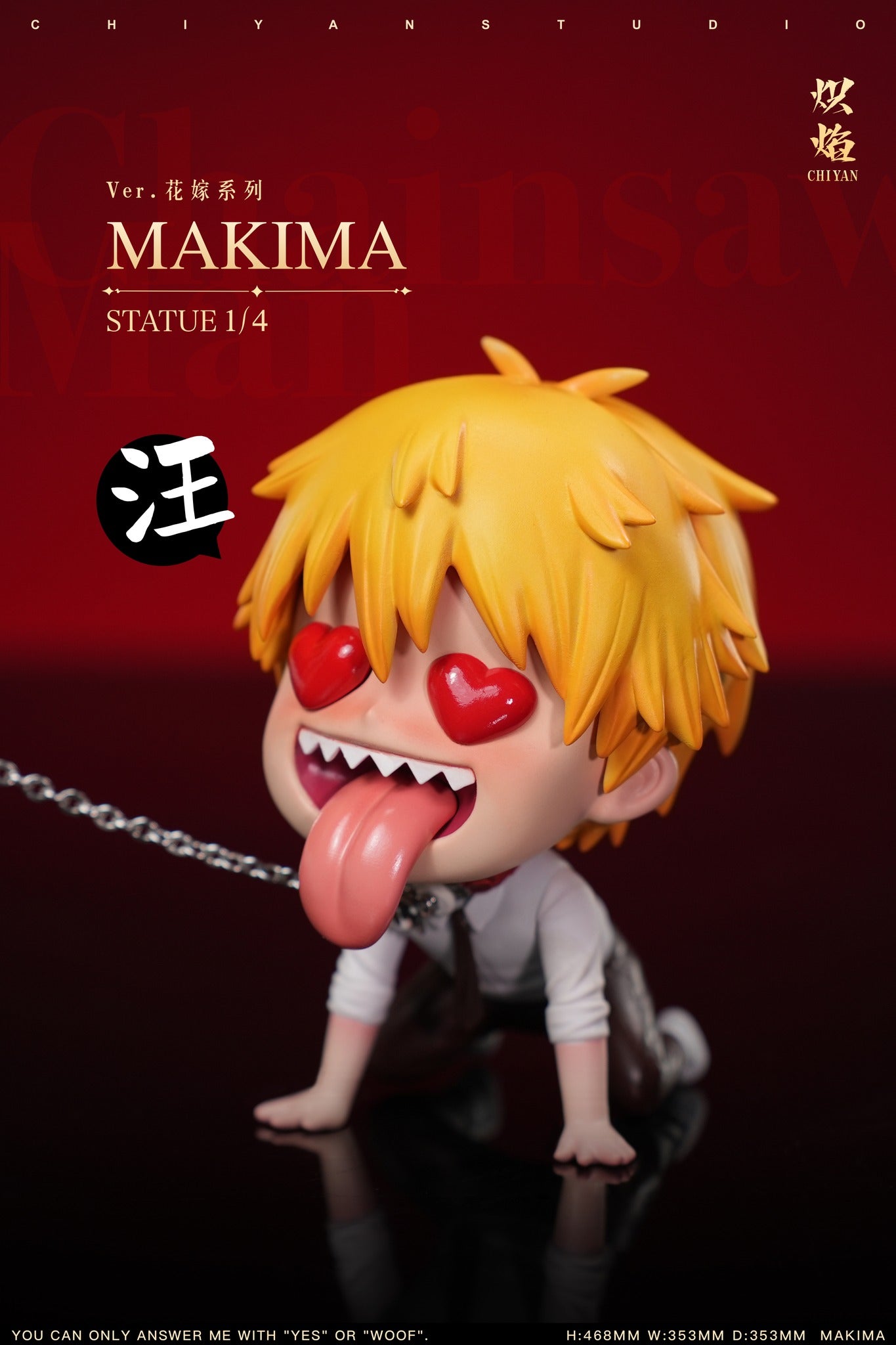 Figura de Makima en vestido de novia, creada por ChiYan Studio, una pieza única para los fanáticos de Chainsaw Man y los coleccionistas de figuras GK Tienda Anime Costa Rica | Tico Ofertas