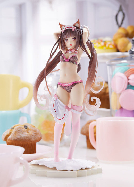 Light Gray Estatuilla NEKOPARA | Chocola – Lovely Sweets Time | PLUM | Tienda Anime | Tico Ofertas