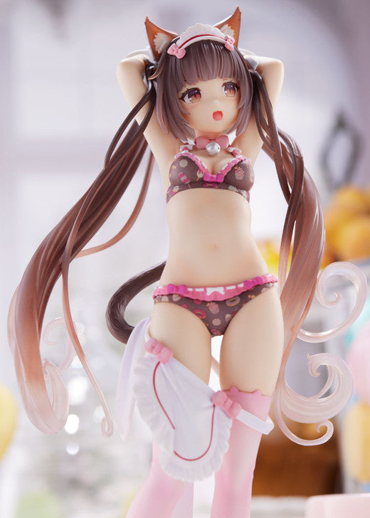 Light Gray Estatuilla NEKOPARA | Chocola – Lovely Sweets Time | PLUM | Tienda Anime | Tico Ofertas