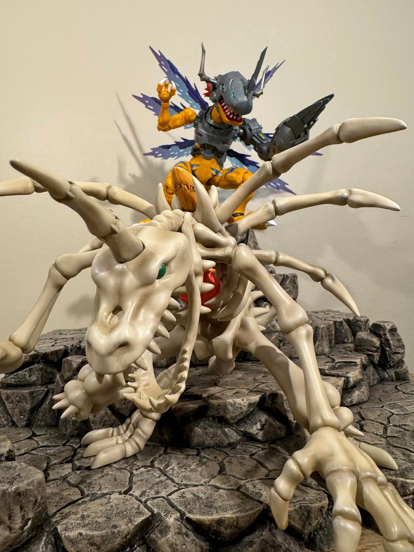 Figura Estatua de Resina - Genesis Studio Digimon Monster Skull Greymon GK | Tienda Anime Costa Rica - Tico Ofertas