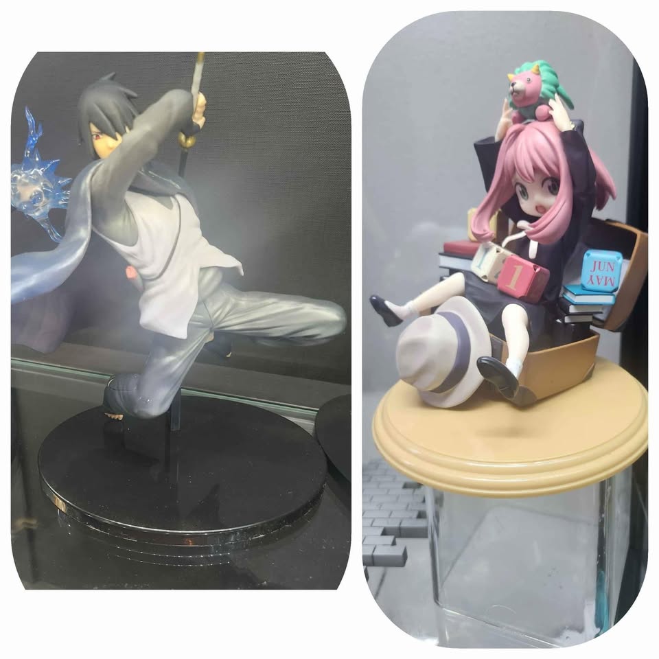 Dim Gray Lote de Figuras Anime – Demon Slayer, Naruto, Spy x Family, Attack on Titan y más