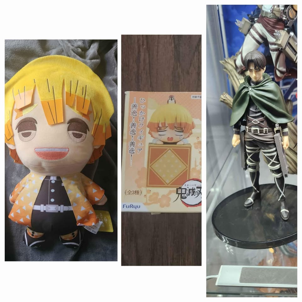 Dim Gray Lote de Figuras Anime – Demon Slayer, Naruto, Spy x Family, Attack on Titan y más