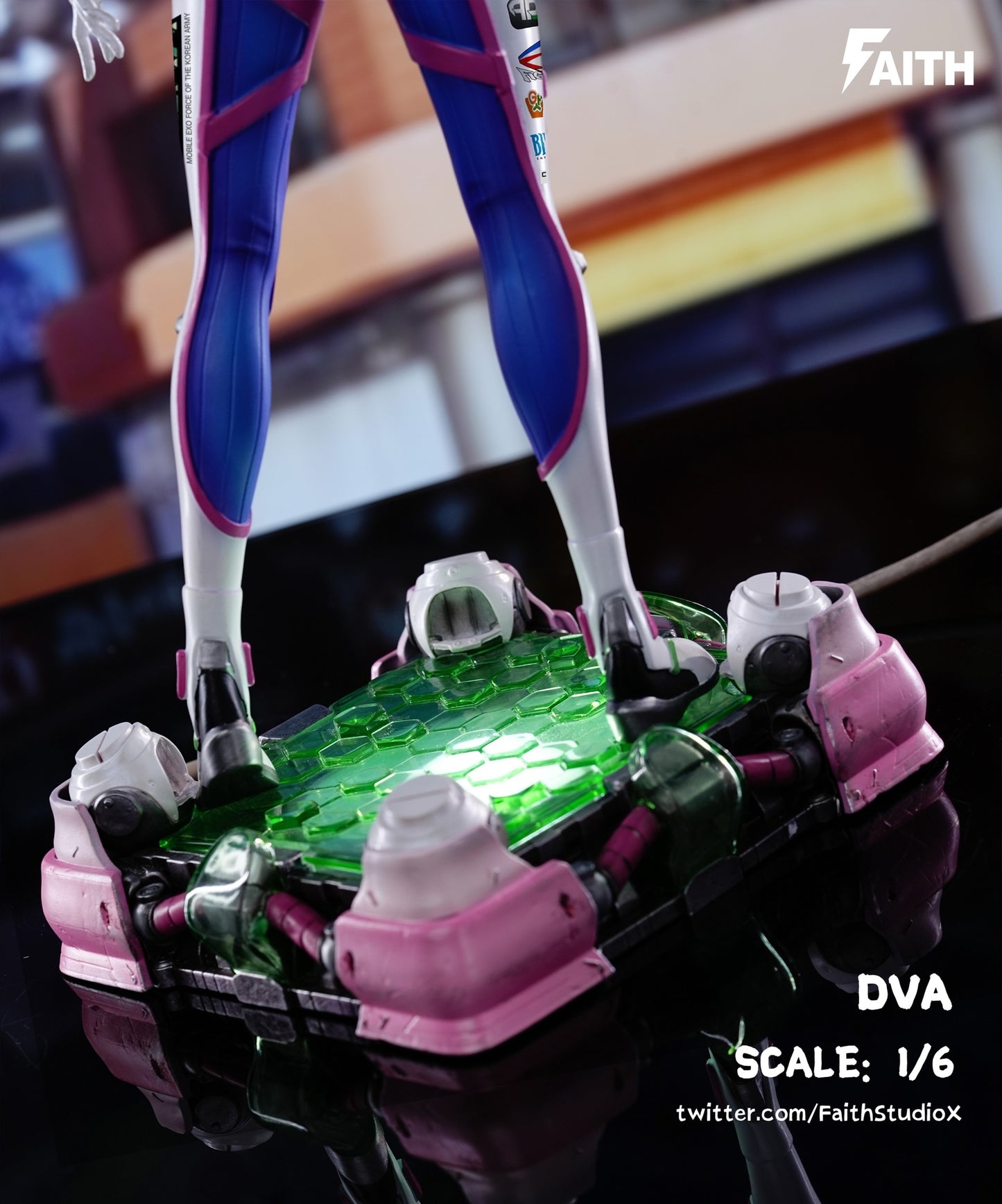 Figura Faith Studio - Overwatch #1 Game Girl D.va GK Statue | Figuras Anime Costa Rica, Modelo Coleccionable Premium  | Tico ofertas