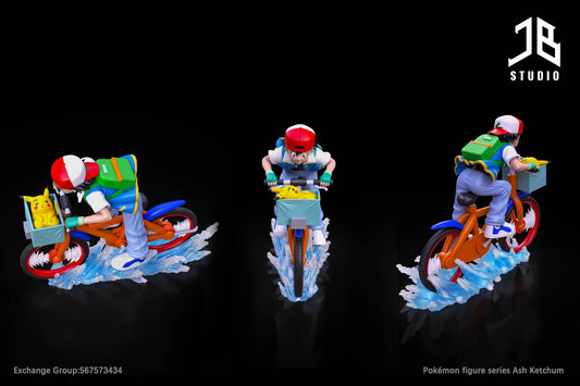 Figura JB Studio - Pokémon Vehicle Series Ash Ketchum & Pikachu | Figuras Anime Costa Rica, TODO EN ANIME  | Tico ofertas