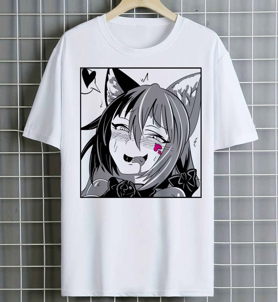 Light Gray Camisetas Anime H para Fans +18 | Estilo atrevido en Costa Rica | Tico Ofertas