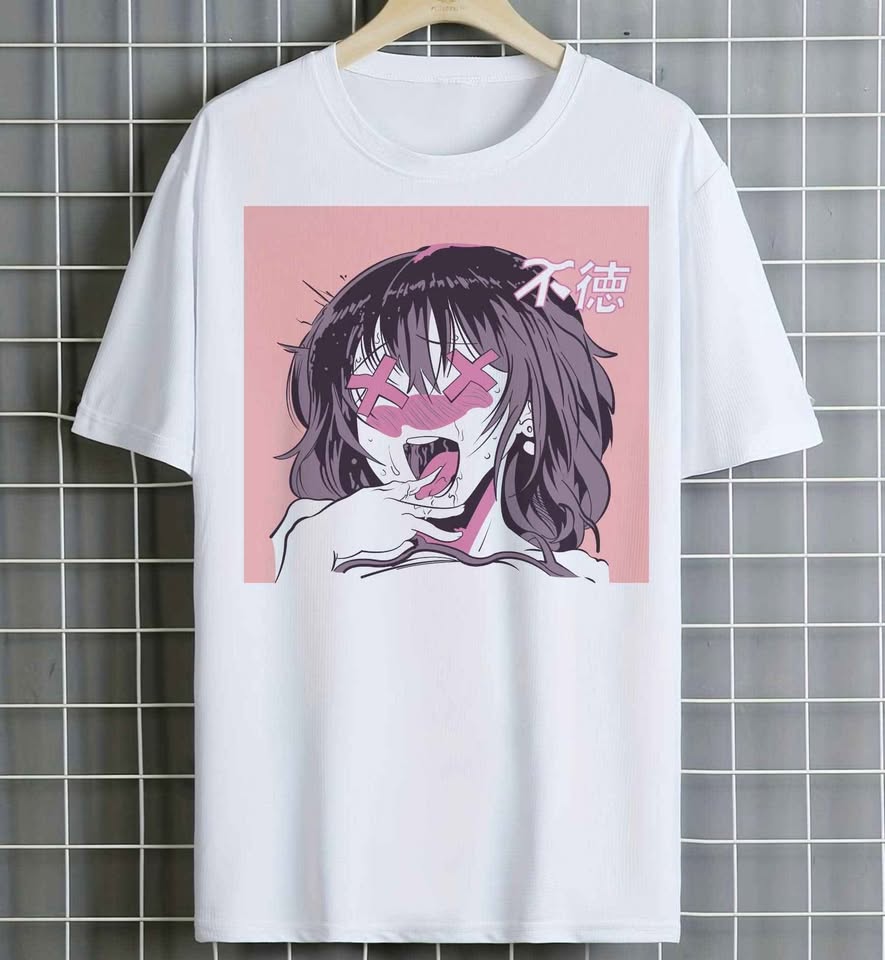 Light Gray Camisetas Anime H para Fans +18 | Estilo atrevido en Costa Rica | Tico Ofertas