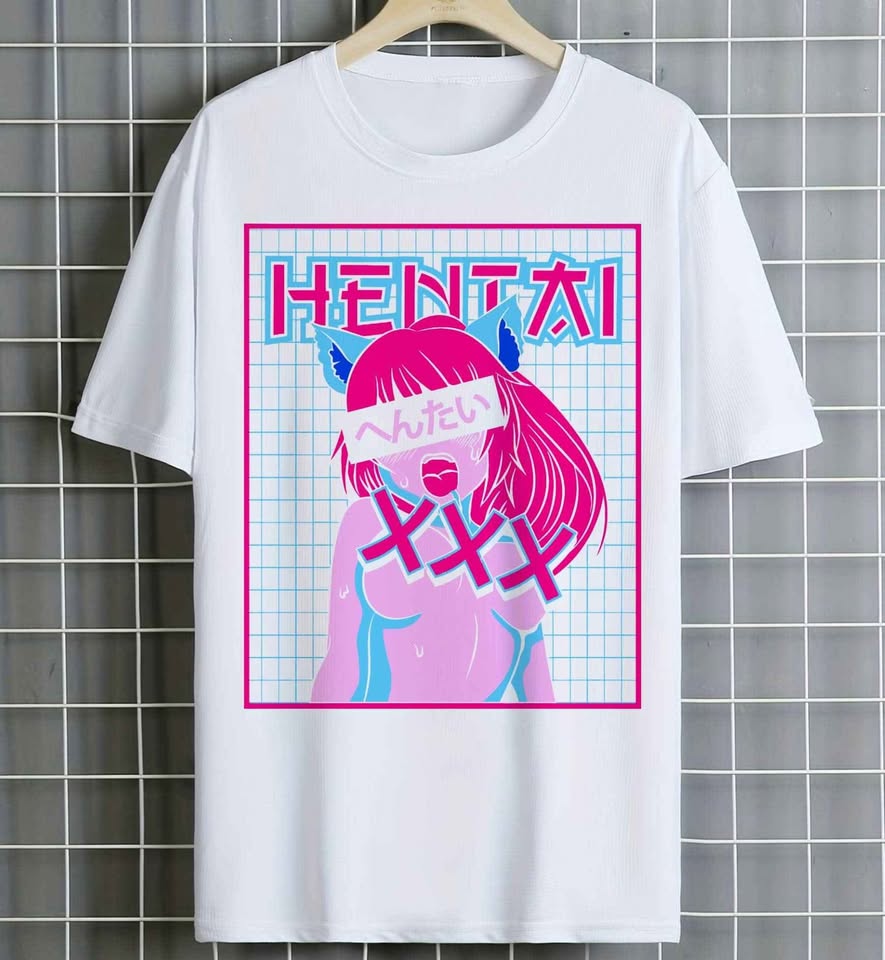 Light Gray Camisetas Anime H para Fans +18 | Estilo atrevido en Costa Rica | Tico Ofertas
