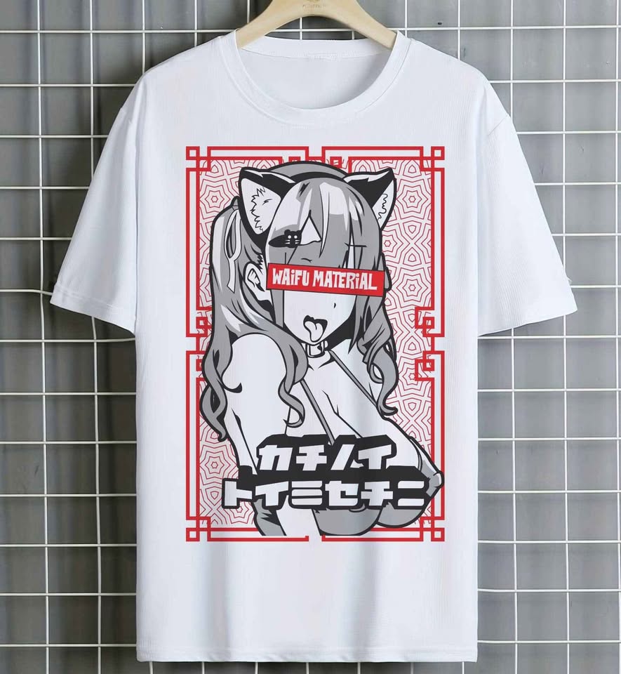 Light Gray Camisetas Anime H para Fans +18 | Estilo atrevido en Costa Rica | Tico Ofertas