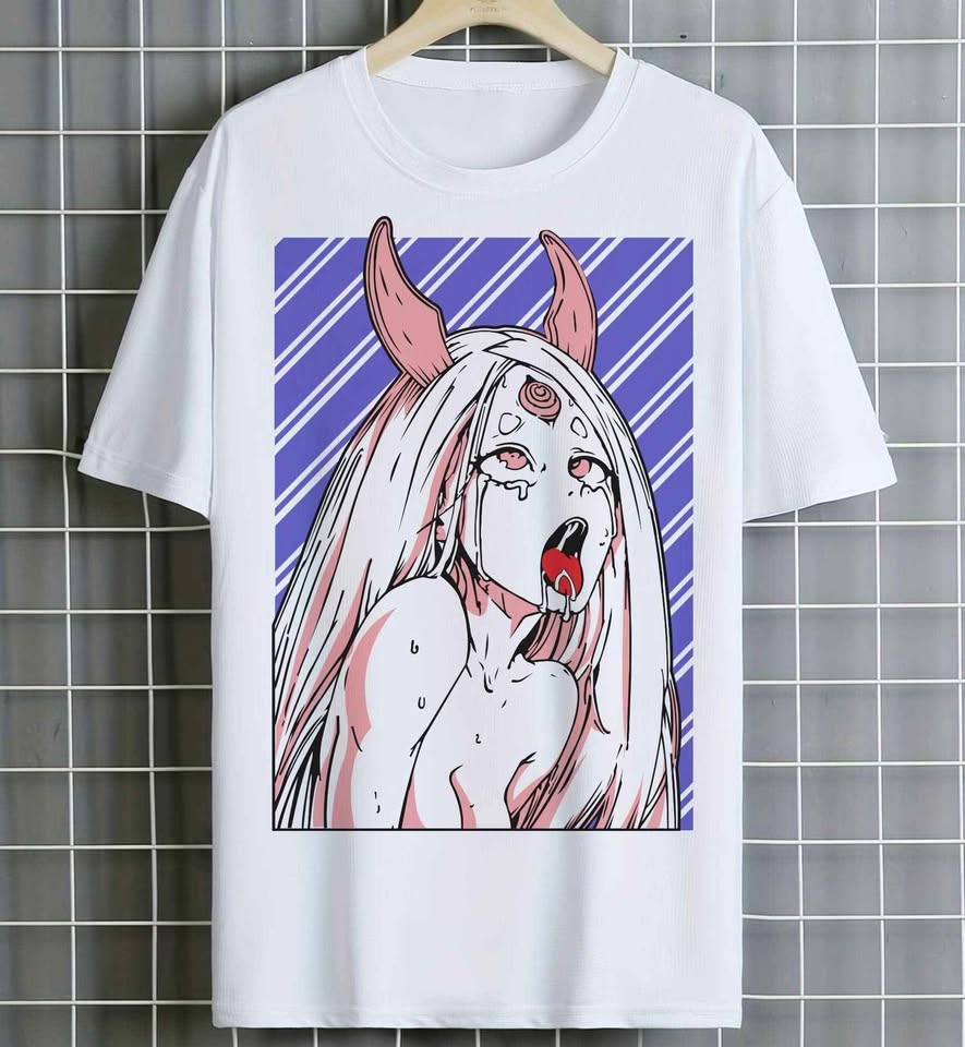 Light Gray Camisetas Anime H para Fans +18 | Estilo atrevido en Costa Rica | Tico Ofertas
