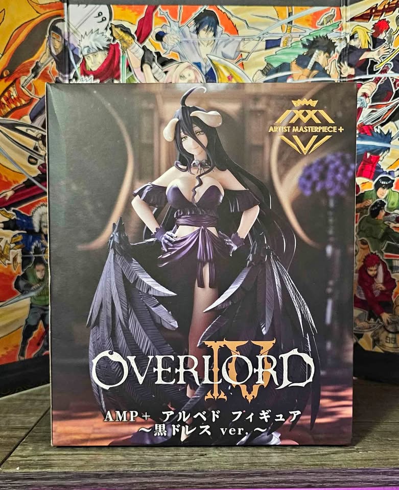Dark Slate Gray Estatuilla Figura Dark Albedo Overlord – Coleccionable Anime Original Japonés | Tienda Anime | Tico Oferta