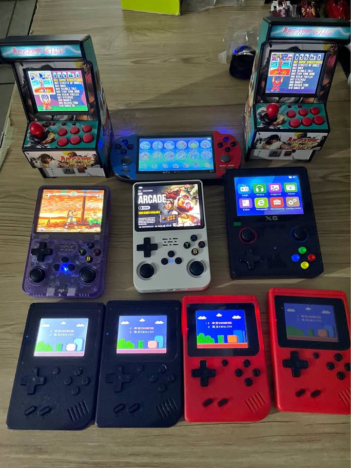 Dark Slate Gray Consolas portátiles con miles de juegos retro en Costa Rica
