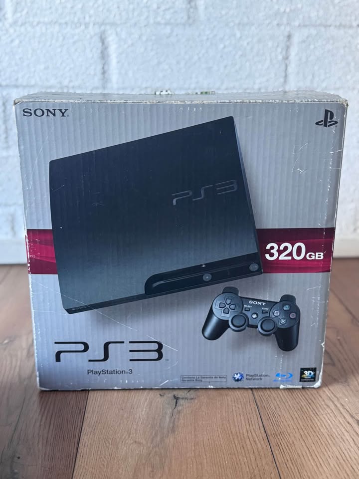 Dark Gray PlayStation 3 Slim Desbloqueada con Tienda de Juegos Gratis – Costa Rica
