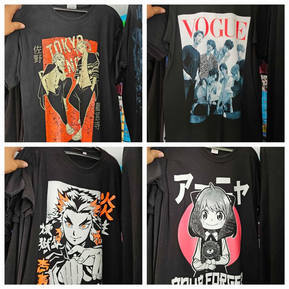 Tan Playeras de Anime y K-Pop | Estilos únicos en Costa Rica Tienda Anime | Tico Ofertas